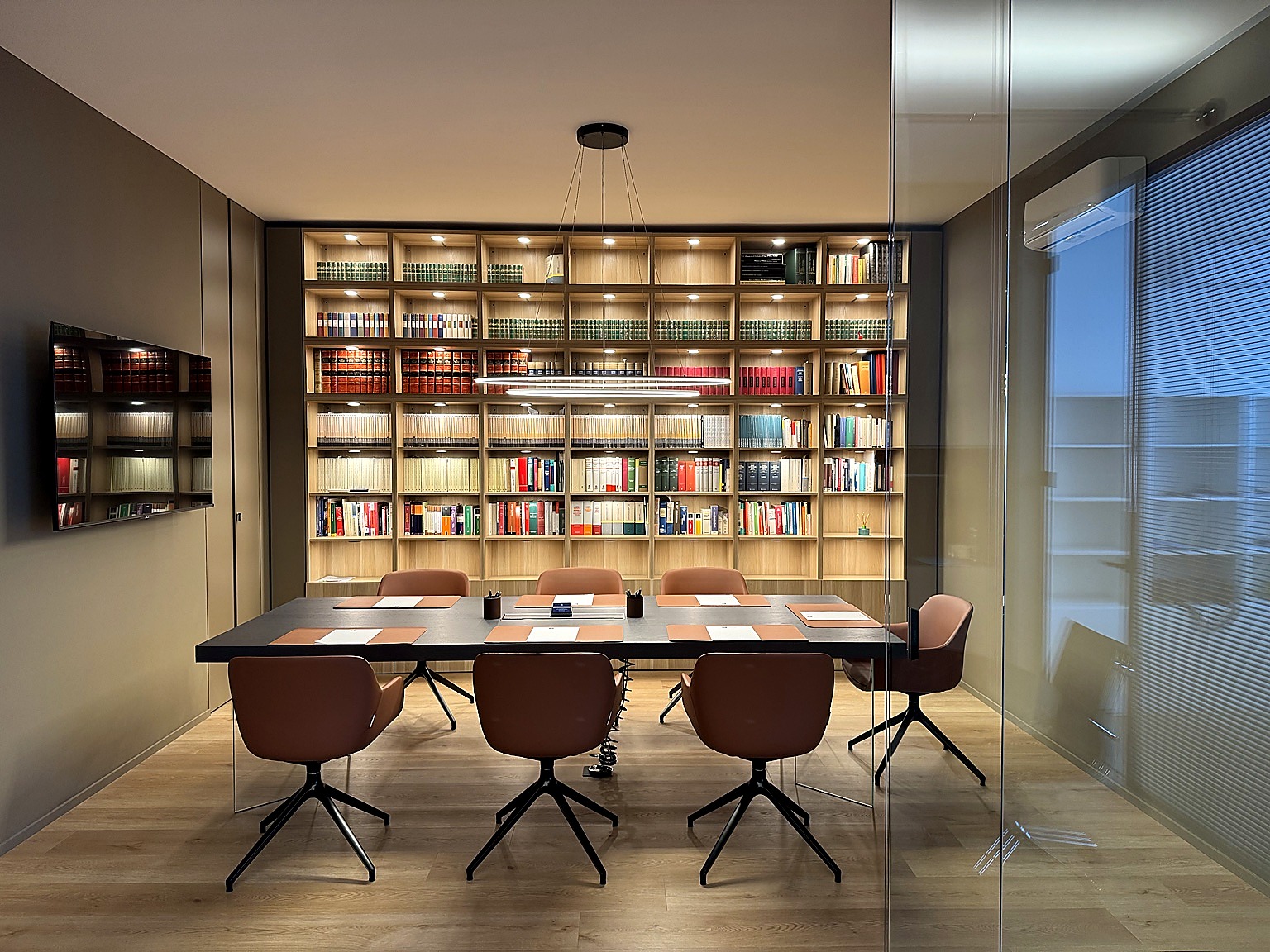 Studio Legale Galati meeting room in Busto Arsizio, Italian criminal defence law firm